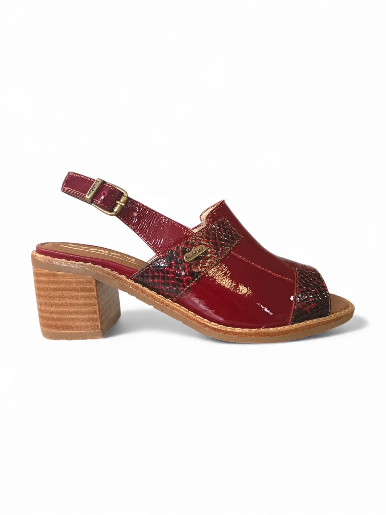 Alternative view of Sandalia Hebles - Richato Rojo y Cobra Rojo (9038)