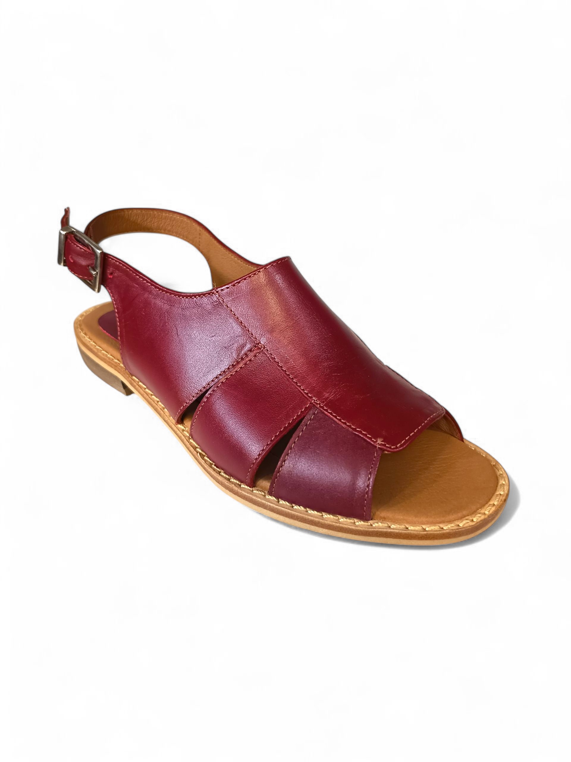 Alternative view of Sandalia Hebles - Rojo Milano (9154)